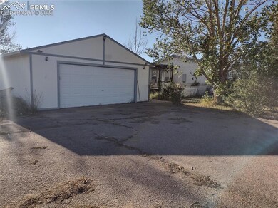 Detached oversized garage