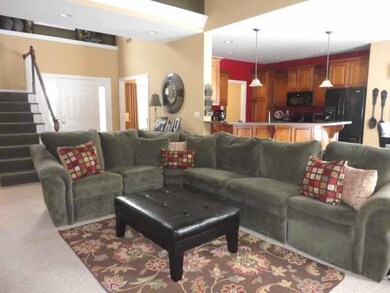 2 Story Family Room With Gas Fireplace