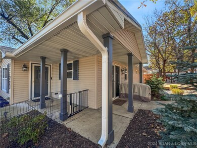 Covered porch