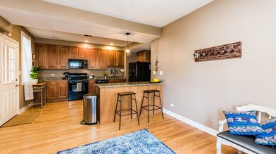 kitchen with breakfast bar
