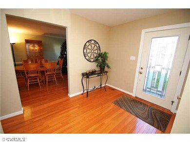 Foyer - Bright and spacious foyer with gleaming ha