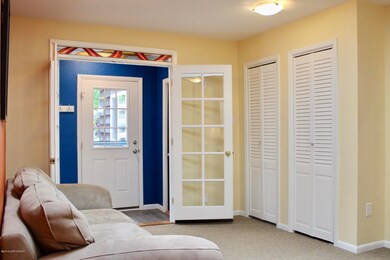 Double French Doors welcome you