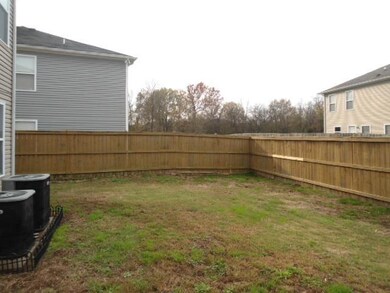 Fully privacy fenced back yard