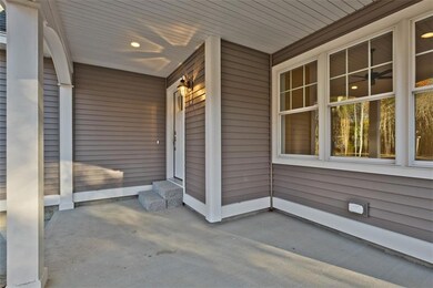 Another angle of covered entry