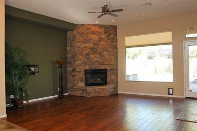 Stone Fireplace