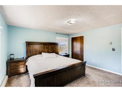 Roomy master bedroom