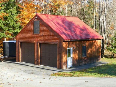 Exterior Front. Detached 2 car garage