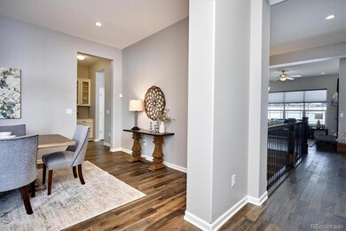 Toll Brothers Windom floor plan, 10' ceiling heigh