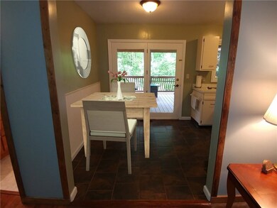 Virtually Staged Dining space