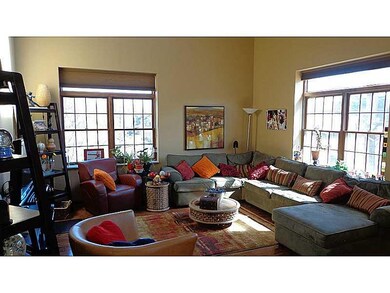 Living Room. The Living Room is awash in light and