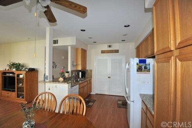 open kitchen area