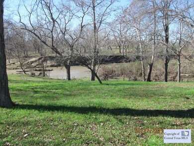View of Guadalupe River -- GOOD FISHING AREA.