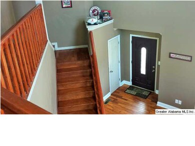 Hardwood stairs