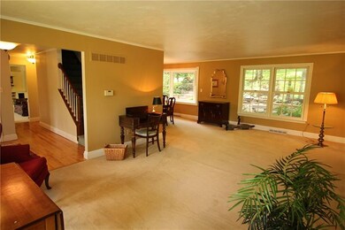 Large Living Room off Entry and open L-shape into 