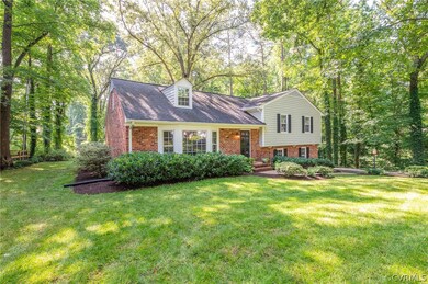 Lovely, private setting for a beautiful home.