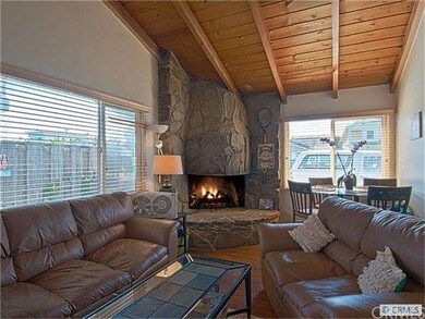 Remodeled living room of Unit A
