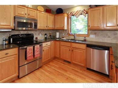 Updated kitchen with stainless steel appliances, g