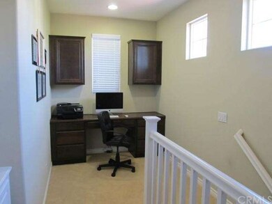 Tech Area with Upgraded Cabinetry and Built-in Des