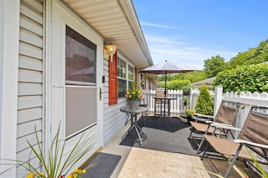 Inviting patio
