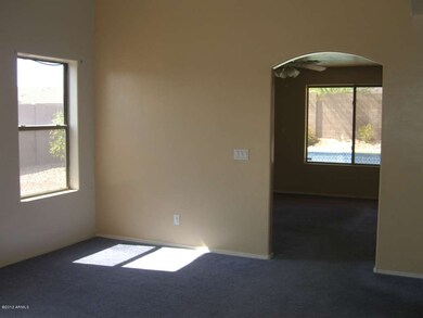 Vaulted ceilings in formal living