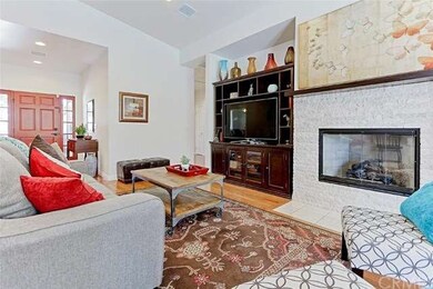 Chiseled stone fireplace in Great Room