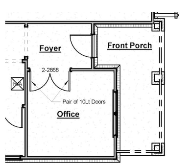 French Doors in Office