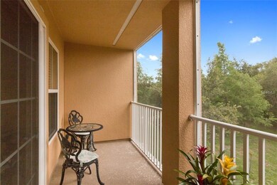 balcony off the kitchen and dining areas overlooks