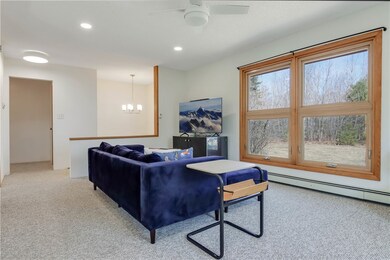 Bright and cheery open living space