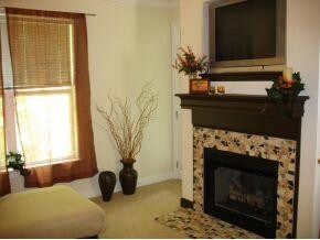 Tiled FP  Flat Screen TV