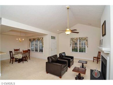 Living Room - View into dining room area....very o