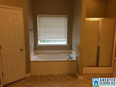 LARGE MASTER BATH HAS SEPARATE TUB AND SHOWER, SPL