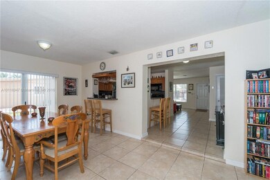 Dining Room, Kitchen & Living Room