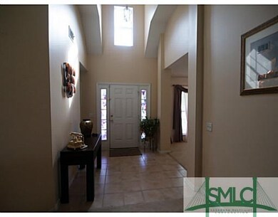 Foyer. gorgeous foyer entry with volume ceilings, 
