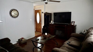 Livingroom view of entry way.