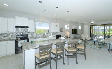 Granite Counters and extra large Island