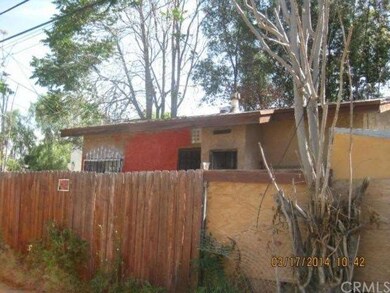 Rear from the alley