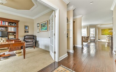 Upgraded hand scraped hardwood floors can be found