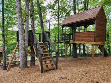 Treehouse in amenities area