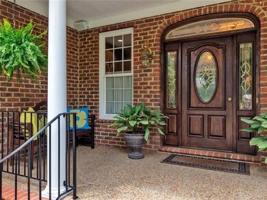 Covered front porch