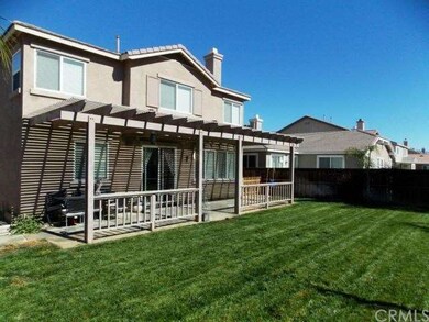 Large covered patio
