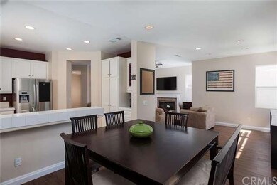Separate dining area right off the kitchen 