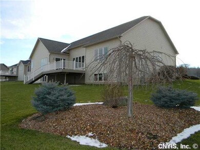Exterior Back. Private lot... landscaping... trex 