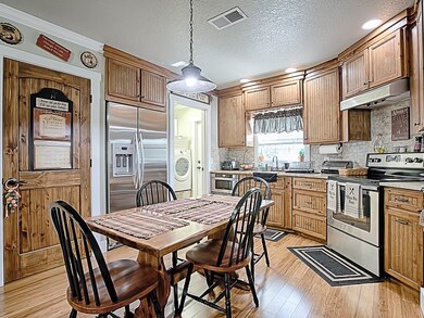 Real Wood Cabinets.