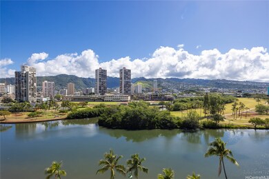 Vistas of the Ala Wai, Golf Course and lush Manoa