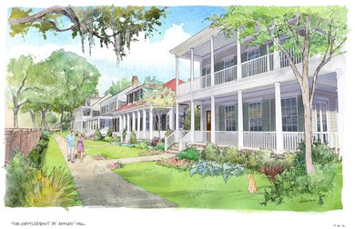 Ash Hall Streetscape