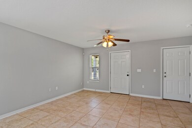 Living room, tile flooring