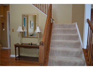 Entry/Foyer. Two Story Foyer with hardwood floors