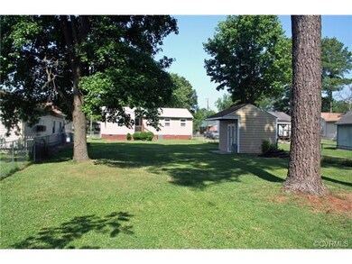Double deep lot with fence.  View the Visual Tour 