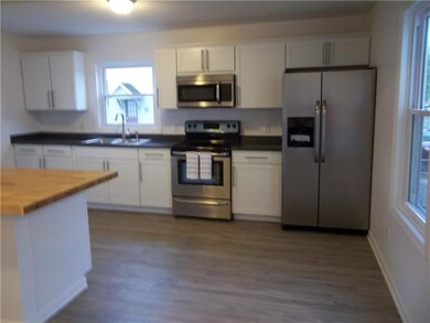 New kitchen cabinets, countertops and appliances.