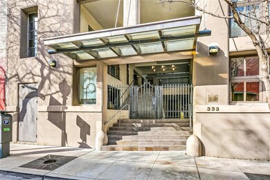 Gated front entrance on Julia St.
